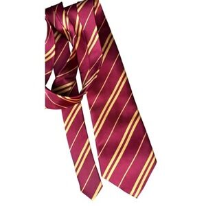 Harry Potter Gryffindor Hogwarts Neck Tie Maroon Gold by Warner bros.